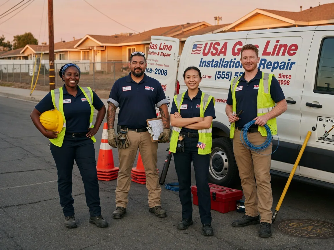 Gas Line Installation company in Plumerville, AR